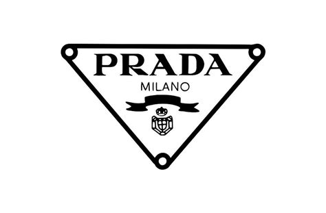 prada metall symbol|Prada logo examples.